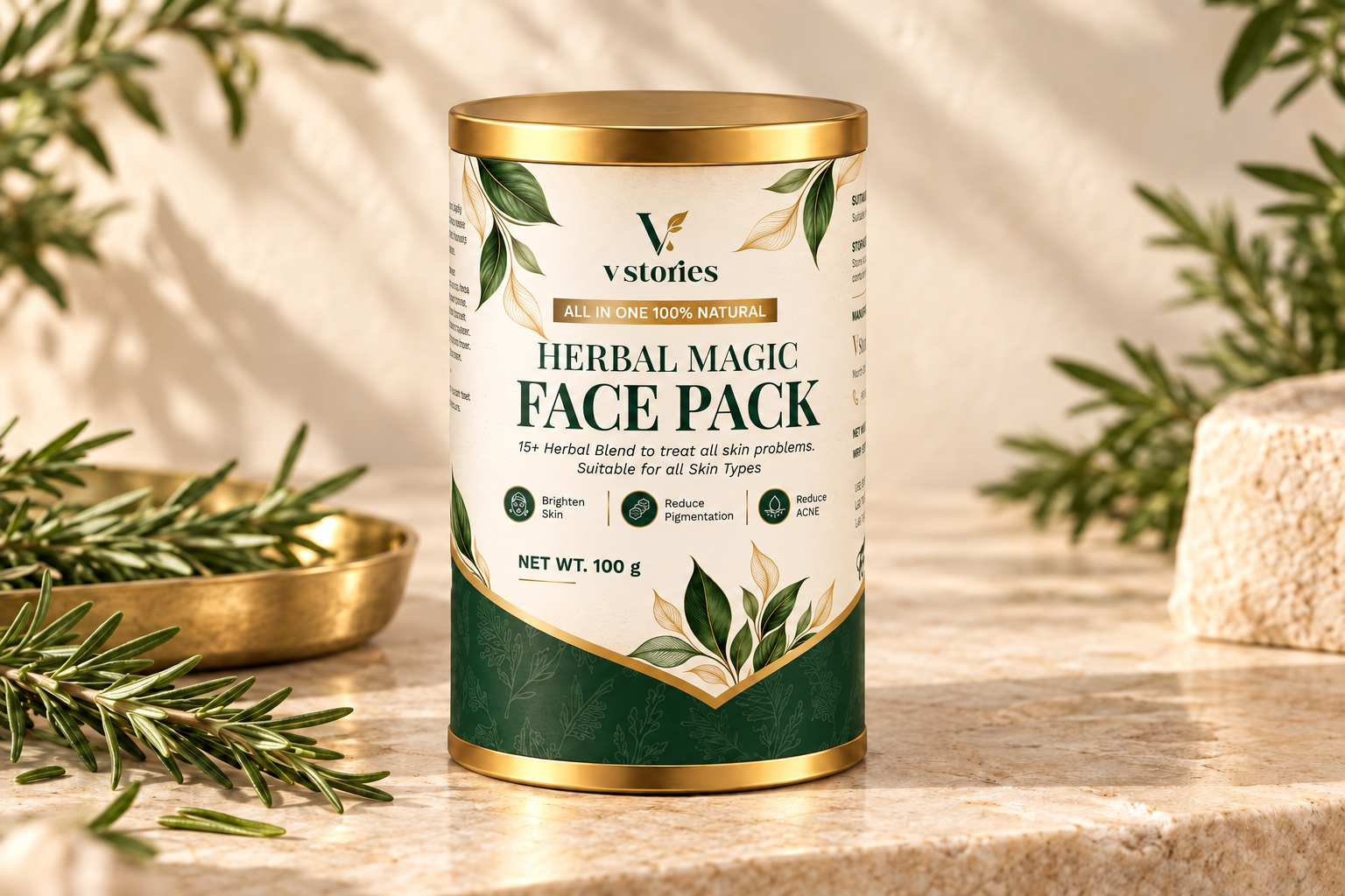 HERBAL MAGIC FACE PACK