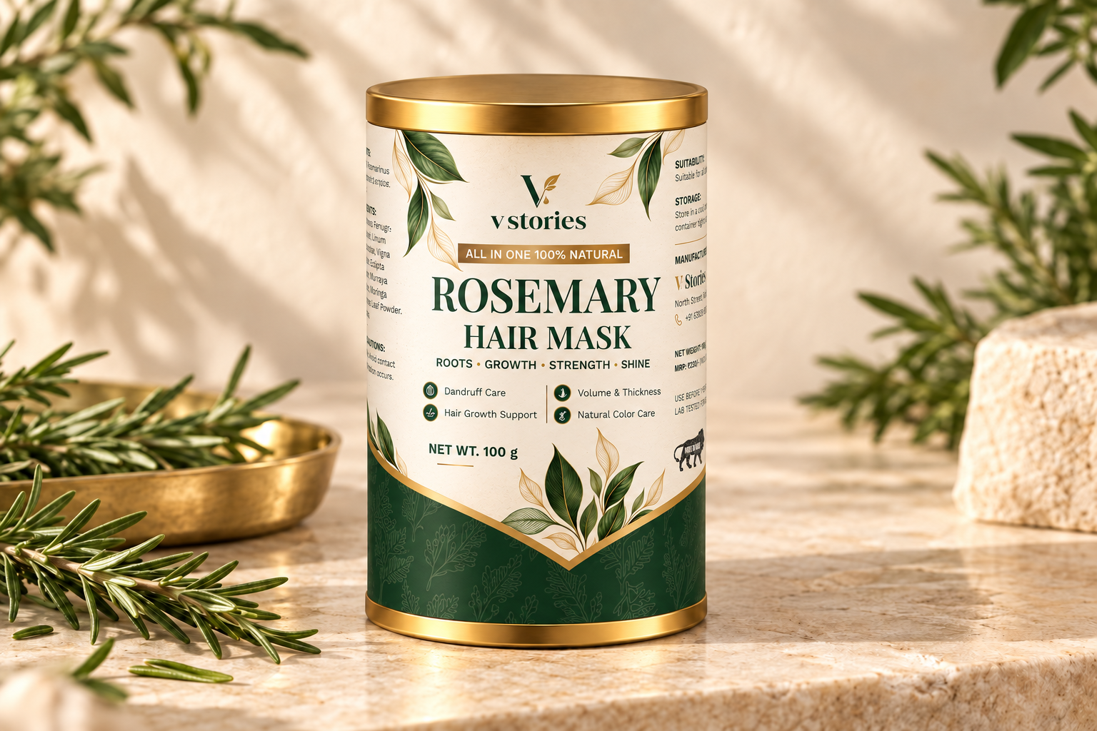 ROSEMARY HAIR MASK